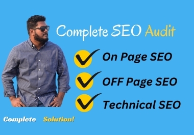I Will do Your Full Website Audit,  Finding Problems