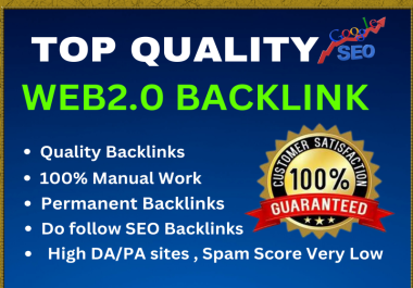 I will manually 50 web2.0 backlink