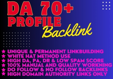 Roadmap to SEO Success: Crafting 70+ Permanent Do Follow Profile Backlinks for Google Dominance