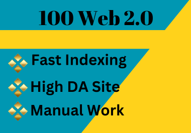 Supercharge Your Website with 100 Web 2.0 Backlinks and High Authority Do Follow Links