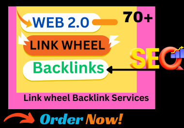 Create 70+ High Quality Web2.0 Link Wheel Backlinks With Relevant Content
