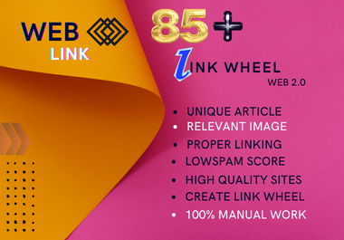 Skyrocket Your Website Ranking with 85+ Exclusive Link Wheel SEO Backlinks