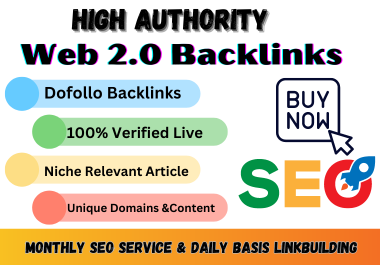 Elevate Your Website's Authority with 75+ Web 2.0 Backlinks - Dominate the SERPs Now