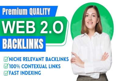 Get 60 High Quality Web 2.0 Backlinks & Boost Your Website