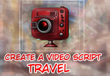 Craft an excellent video script for travelling guide
