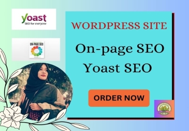 I will do WordPress On page SEO Yoast SEO optimization