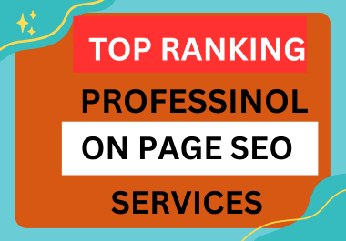Best On page SEO service for WordPress website ranking.