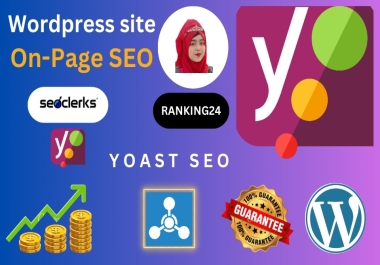 I will do wordpress on page search engine optimization by yoast SEO