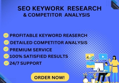I will do expert SEO keyword research to rank your site faster