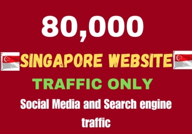 You will get 80000 targeted organic traffic from your website
