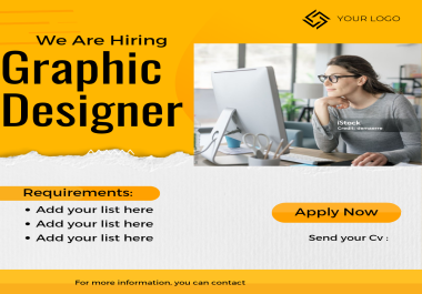 I am a logo designer and will make you a very professional logo