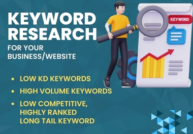 I will provide best keywords for your website/business.