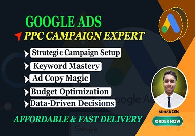 I will Strategically Setup Your Google Ads PPC Campaign and Optimize for Success