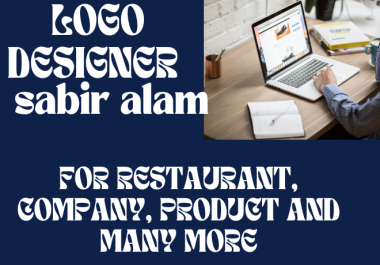 I will create modern typography retro vintage logo design