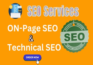 I will properly optimize On-Page and Technical SEO html php website for google ranking