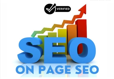 I will provide a full website On Page SEO optimization service