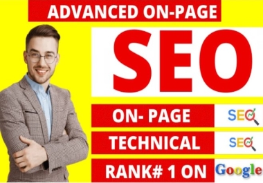 I will do full on page SEO and Technical optimization for WordPress only for $59