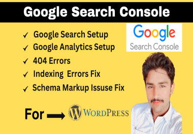 I will fix google search console, Indexing issues, site audit and technical SEO errors