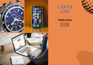 I will design social media post and templates with canva pro 