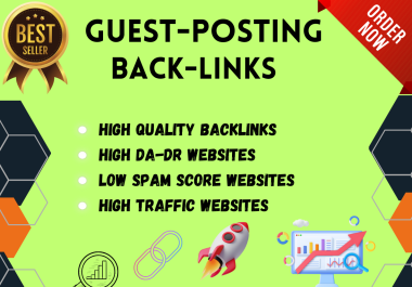 Rank At The Top Of Google Search With High DA-DR Do-Follow Backlinks, Linkbuilding