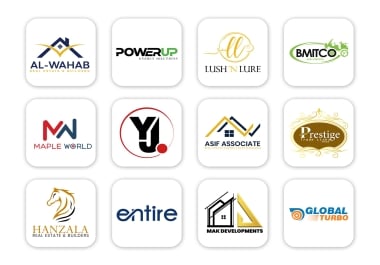 I will do custom unique minimalist modern brand logo design