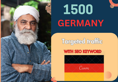 I will provide you 1500 german country targted traffic your web or blog site.