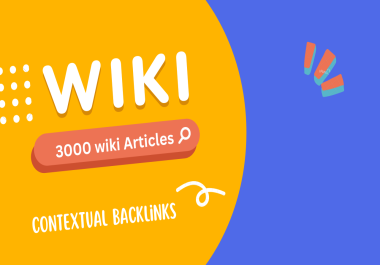 Get Dofollow 35 Wiki Backlinks to Improve Your SEO Ranking