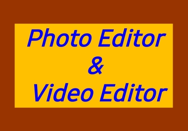 Professional Video & Photo Editor