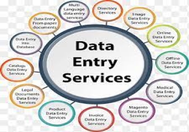 Perfect and Specialist data entry and best quality work.