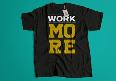 I will do creative t-shirt design.