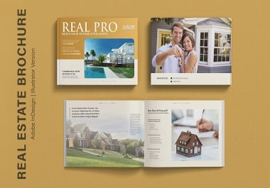 I will design offering memorandum or property brochure for real estate redesign