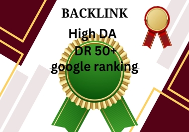 I will do high DR 70 plus permanent seo dofollow backlinks