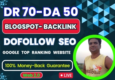 Dr 70 Da 50 dofollow seo backlink for google top ranking website