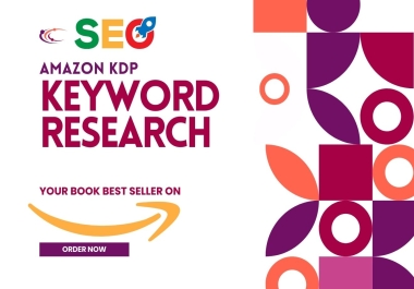 I will do amazon KDP 20 keyword for your book niche