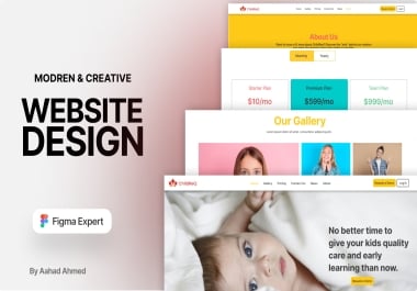 I will design your perfect landing and pricing page in figma