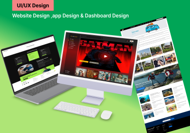 I will do responsive UI UX website design or mobile app UI UX design