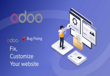 fixing bugs in your odoo website