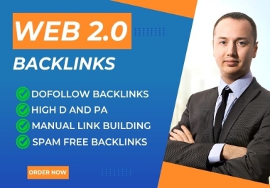 I will make 50 manual web 2.0 backlinks
