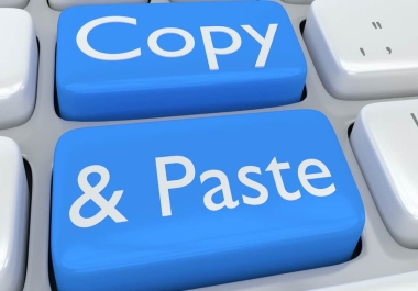 I will do proper copy-paste, excel data entry,& word to pdf 