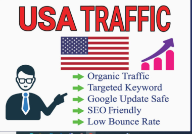 I will do organic website traffic to increase sales UK, USA