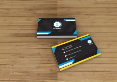 I will do unique business card and modern visiting card,  name card
