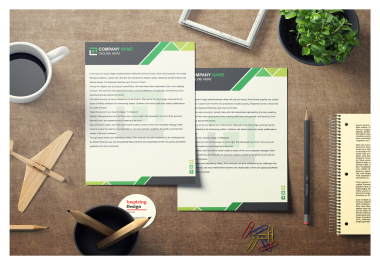 I will design professional letterhead specifically for your company.