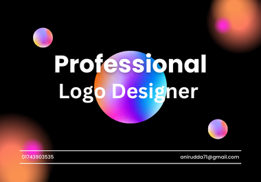 I will design unique professional logo for you