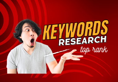 profitable keyword research for SEO and competitor analysis
