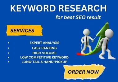 Low Competitive SEO Keyword Research and Competitor Analysis for