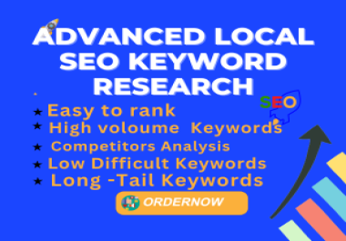 I Will do keyword research local seo and google MAP,  GMB ranking, SEO for top ranking.