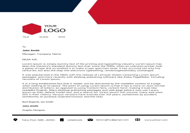 Letterhead Design and Business card