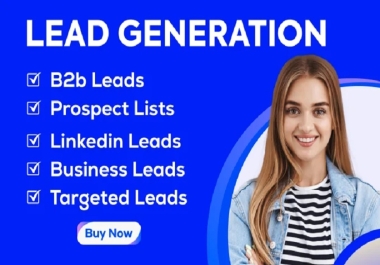 B2B Lead Generation,  Linkedin Lead Generation