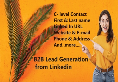 generate quality leds b2b lead generation from linkedin