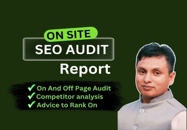 I will instantly provide your SEO website audit issues SEO Website audit reports and an action plan.